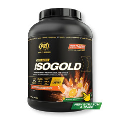 PVL Gold Series 100% Whey ISO Gold 2.27 KG - Orange Dreamsicle