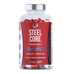 Steel Fit Steel Core Stimulant Free Fat Burner 90 Caps