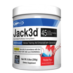 USPLabs Jack 3D Pre Workout Powder 250 G - Rocket Pop