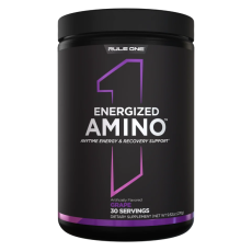 Rule One Energized Amino Acids + Energy 30 Servings - Grape