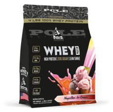 Pole Nutrition 100% Whey Protein 4 lbs - Neapolitan Ice Cream