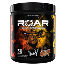 Rule One Roar Ferocious Pre-Workout 285 G 30 Servings - Peach Mango