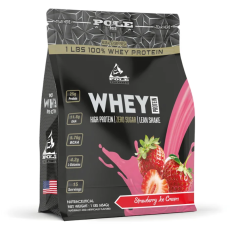 Pole Nutrition 100% Whey Protein 1 lbs - Strawberry Ice Cream