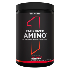 Rule One Energized Amino Acids + Energy 30 Servings - Fruit Punch