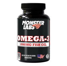 Monster Labs Omega-3 1000 mg Fish Oil 90 Softgel