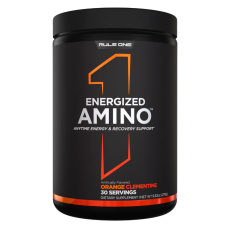 Rule One Energized Amino Acids + Energy 30 Servings - Orange Clementine