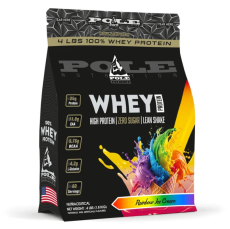 Pole Nutrition 100% Whey Protein 4 lbs - Rainbow Ice Cream