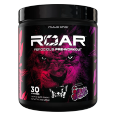 Rule One Roar Ferocious Pre-Workout 285 G 30 Servings - Wild Grape