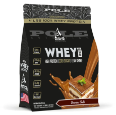 Pole Nutrition 100% Whey Protein 4 lbs - Tiramisu Cake