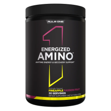 Rule One Energized Amino Acids + Energy 30 Servings - Pineapple Passionfruit