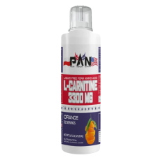 Pan Nutrition L-Carnitine Liquid 3300mg 31 Servings - Blue Raspberry