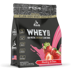 Pole Nutrition 100% Whey Protein 2 lbs - Strawberry Ice Cream