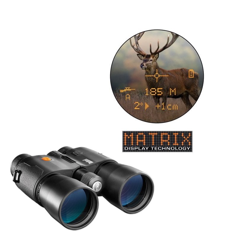 Bushnell Binocular With Range Finder Fusion 1 Mile Arc 10X42 (202310)
