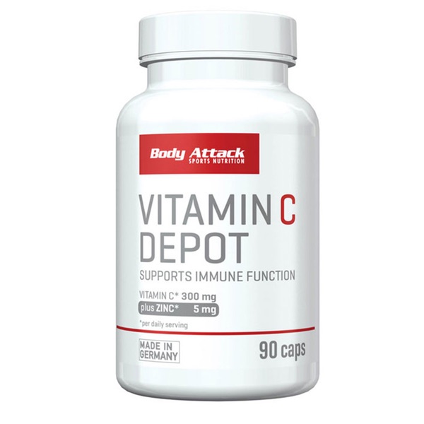 Body Attack Vitamin C Depot 90 Caps