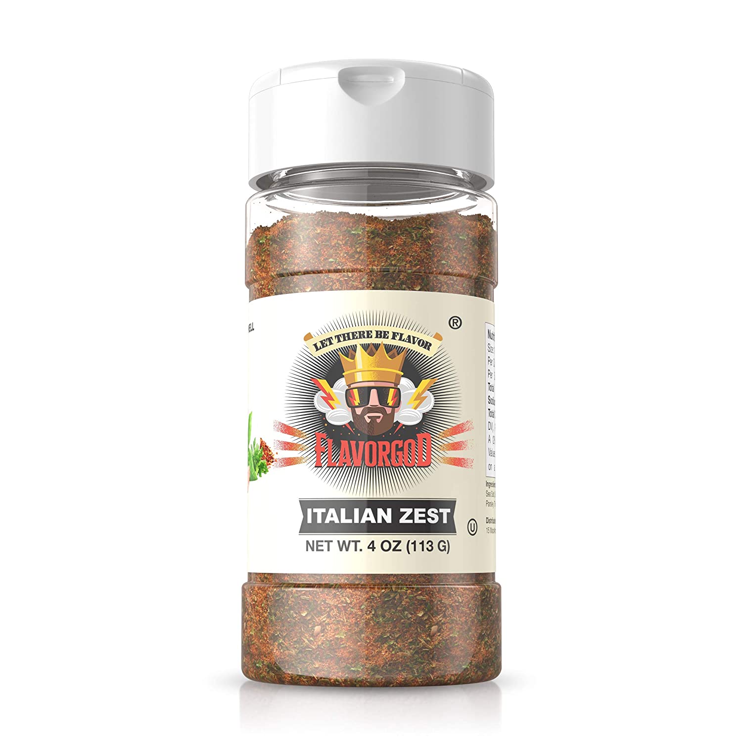Flavor God Italian Zest Seasoning 131 g