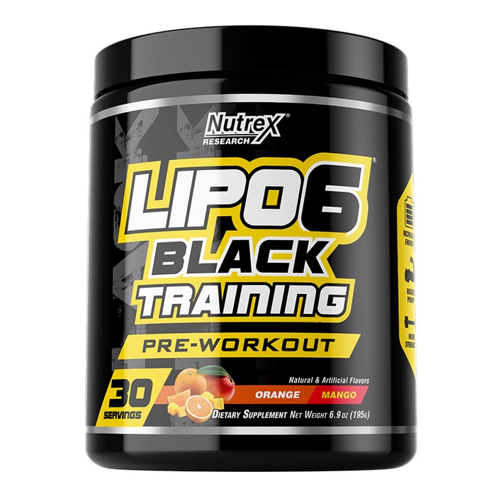 Nutrex Lipo 6 Black Training Intense Stimulant Pre-Workout