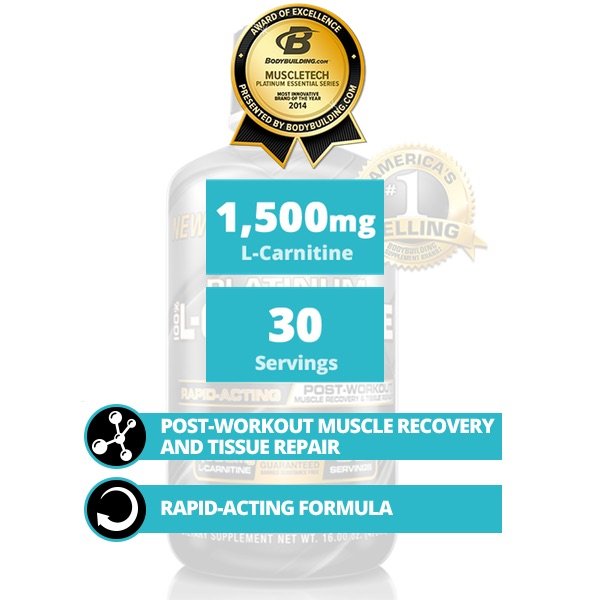 Muscletech Platinum LCarnitine Liquid 31 Servings, Dubai, UAE By