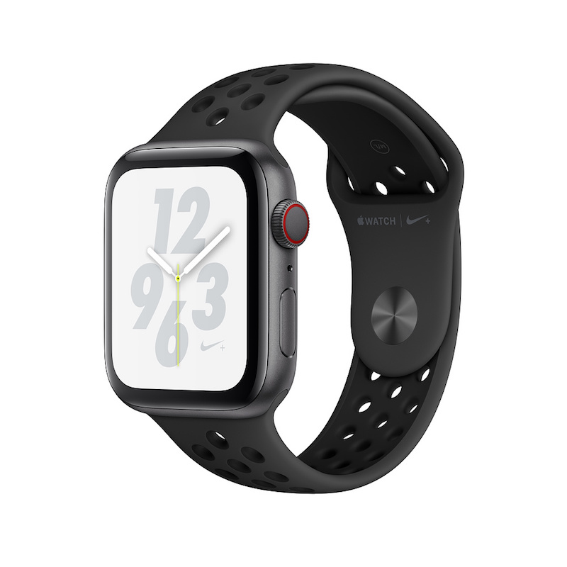 Apple Watch Nike+ Series 4 40mm GPS Silver Aluminum Case with Pure Platinum / Black Nike Sport Band