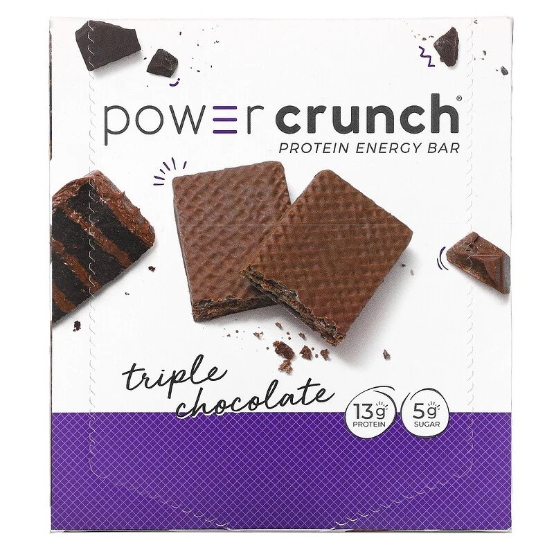 Buy Power Crunch Protein BarsOriginal Triple Chocolate 40 g 1x12 in