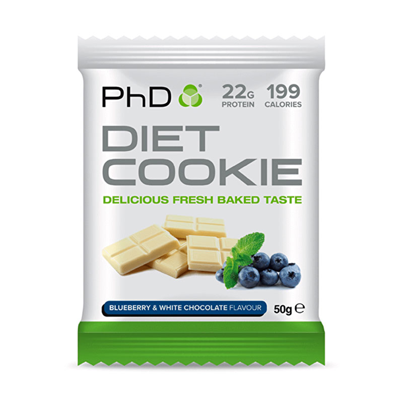 PHD Diet Cookie Blueberry And White Chocolate 50G