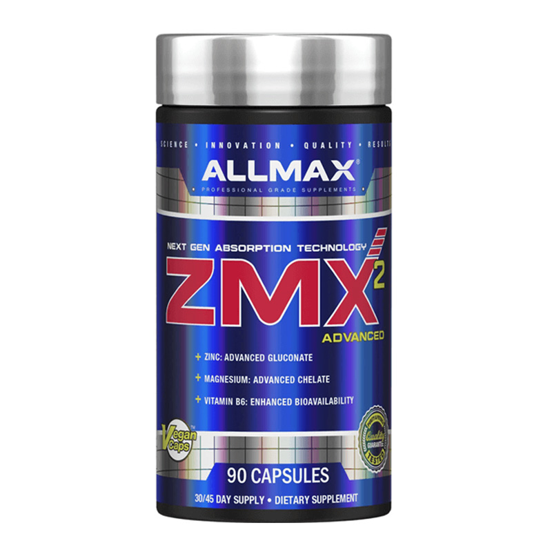 AllMax ZMX2 ZMA Supplements & Vitamins 90 CT