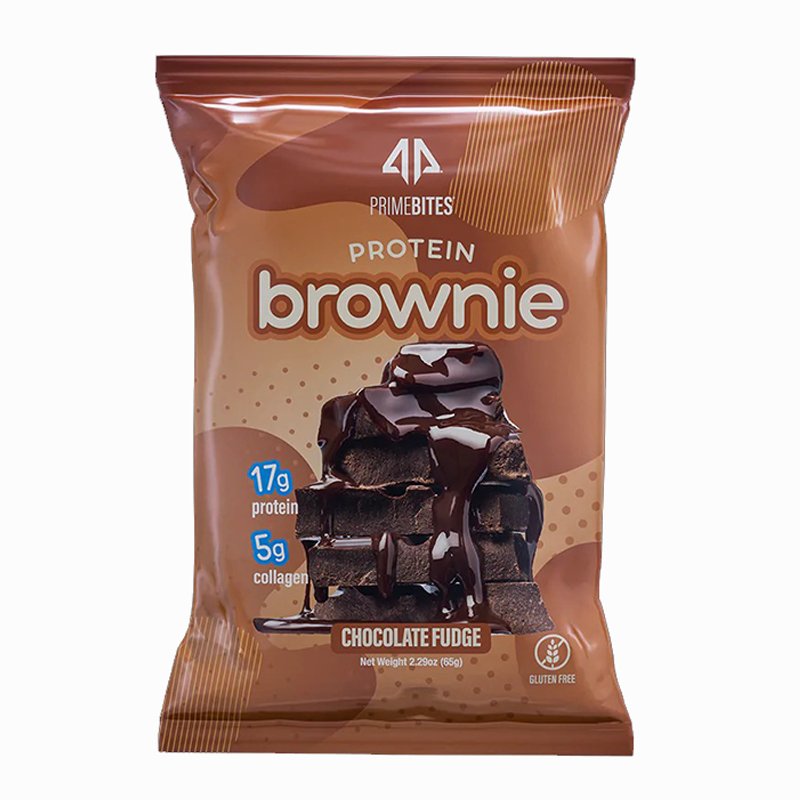 Buy AP Regimen PrimeBites Protein Brownies Box of 12 Chocolate Fudge