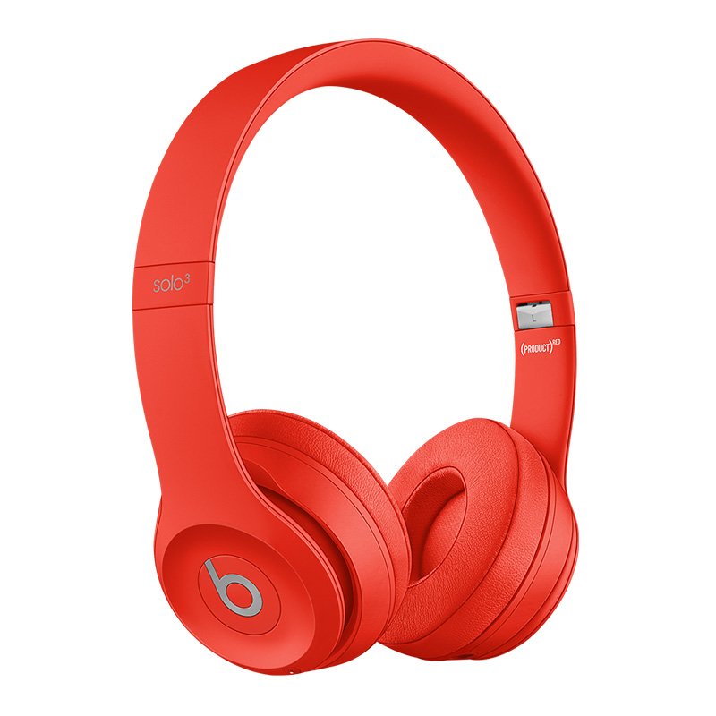 Buy Beats Solo 3 Wireless Headphone Citrus Red in Dubai, Abu Dhabi