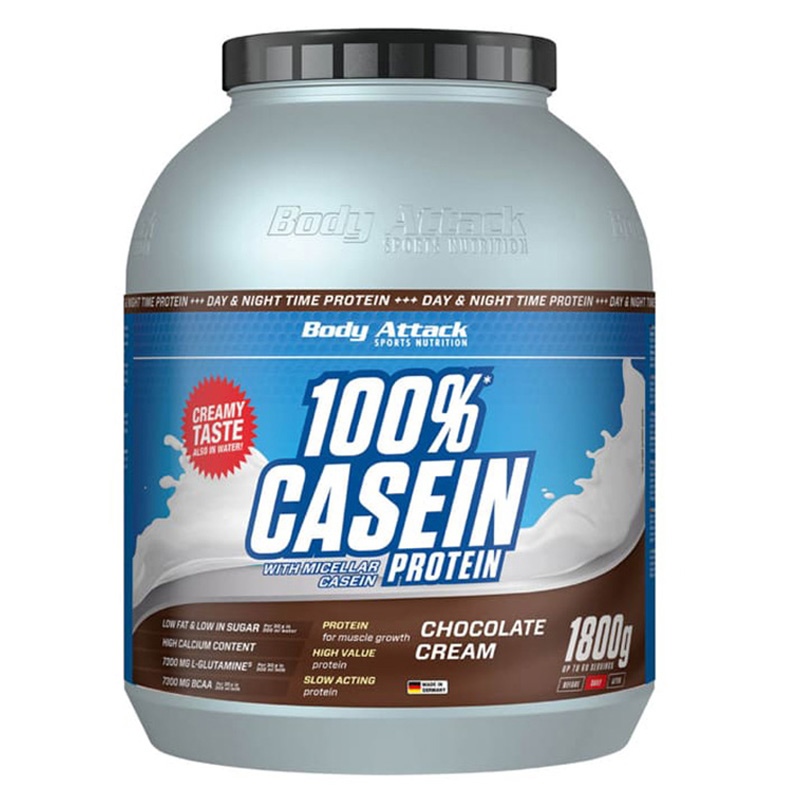 Body Attack 100% Casein Protein 1.8kg