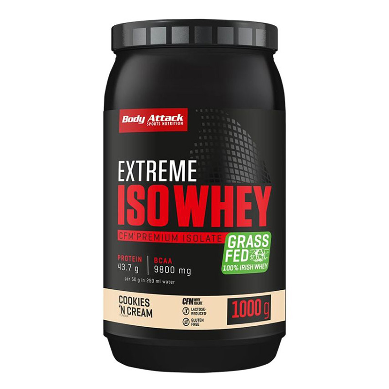Body Attack Extreme ISO Whey 1000 G - Cookies N Cream