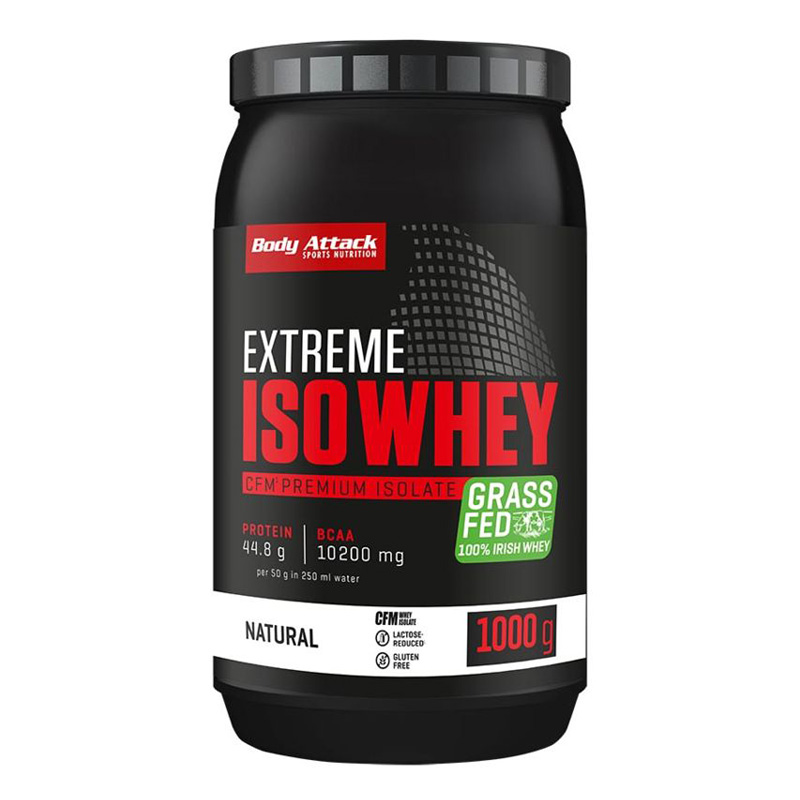 Body Attack Extreme ISO Whey 1000 G - Natural
