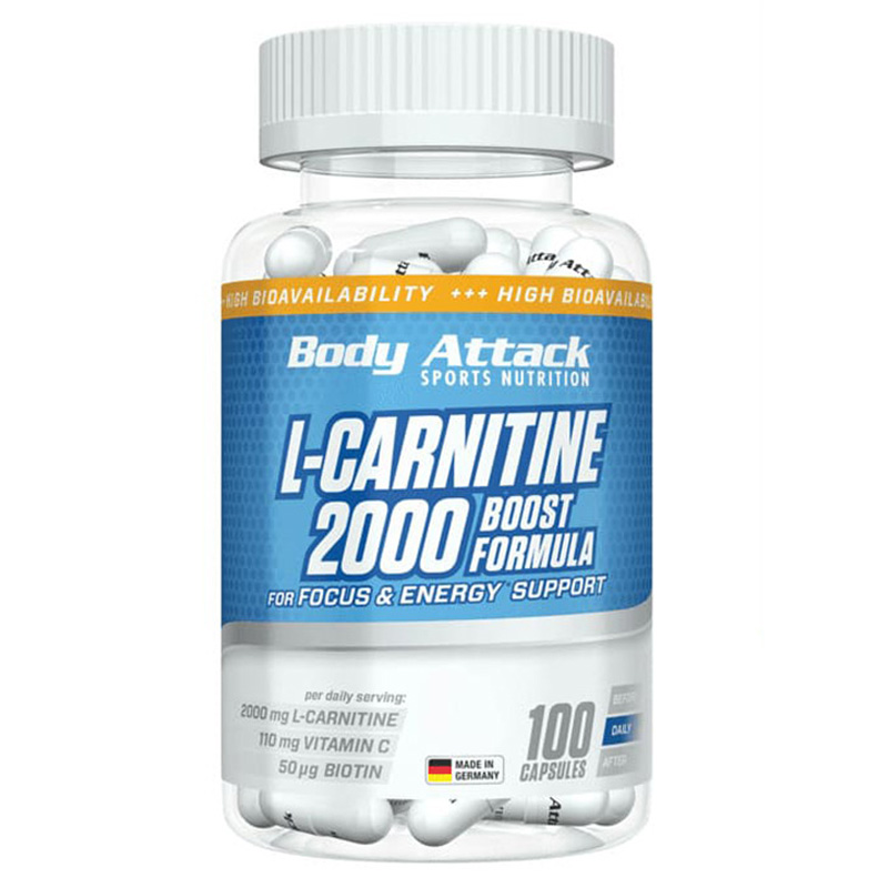 Body Attack L-Carnitine 2000 100 Caps