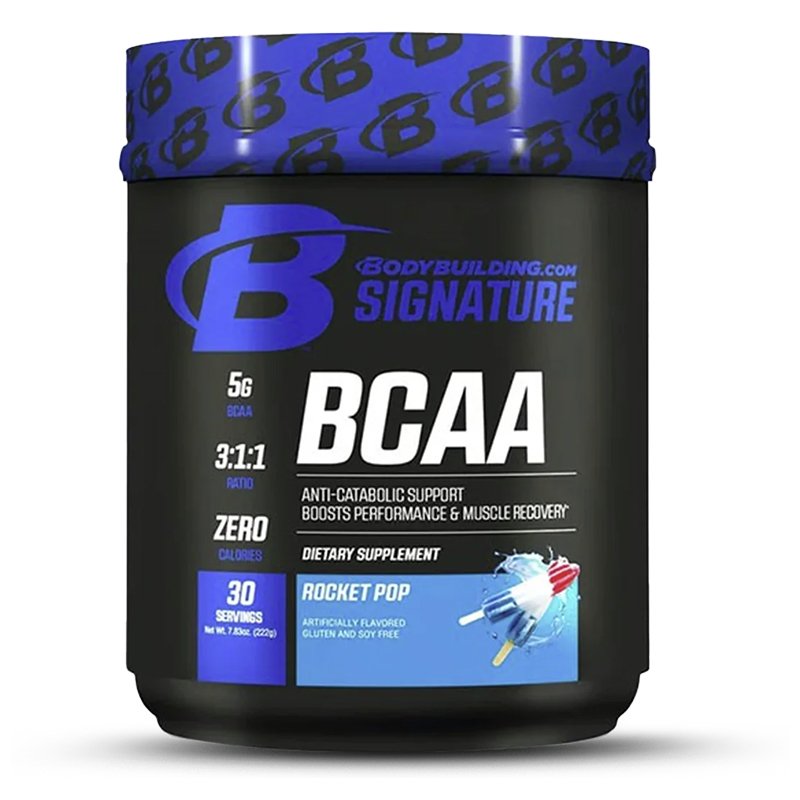 Buy BodyBuilding Signature BCAA 30 Servings Rocket Pop in Dubai, Abu