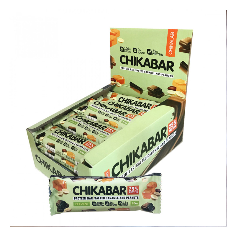 Bombbar Chikabar Protein Bar Salted Caramel 1x20