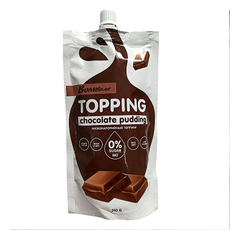 Bombbar Topping Chocolate Pudding 1x10