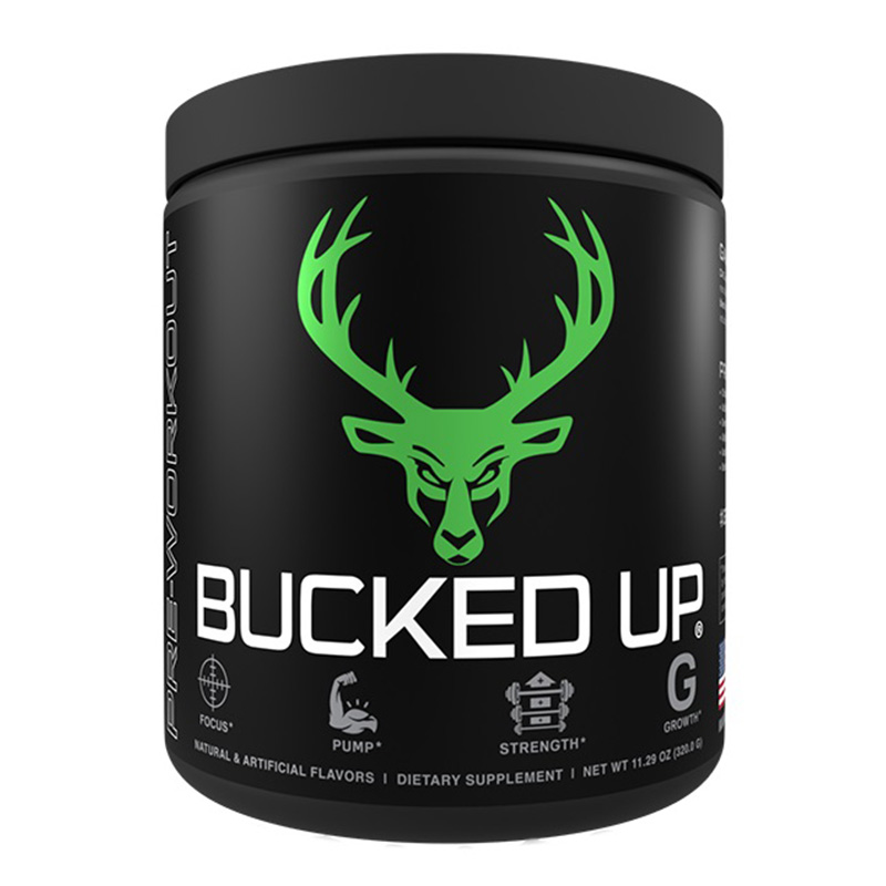 Bucked Up Pre-Workout Mean Green 30 Serving
