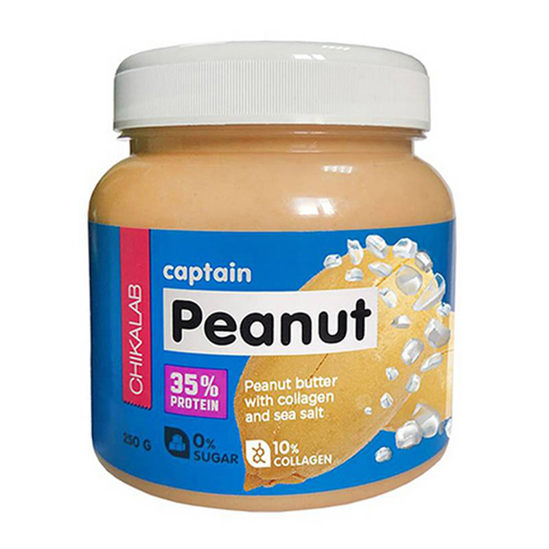 ChikaLab Captain Peanut Butter with Collagen 250 G