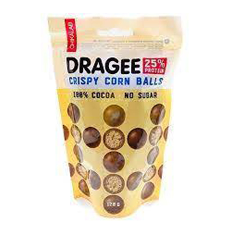 Chikalab Dragees Nuts and Dark Chocolate Crispy Balls Box of 12