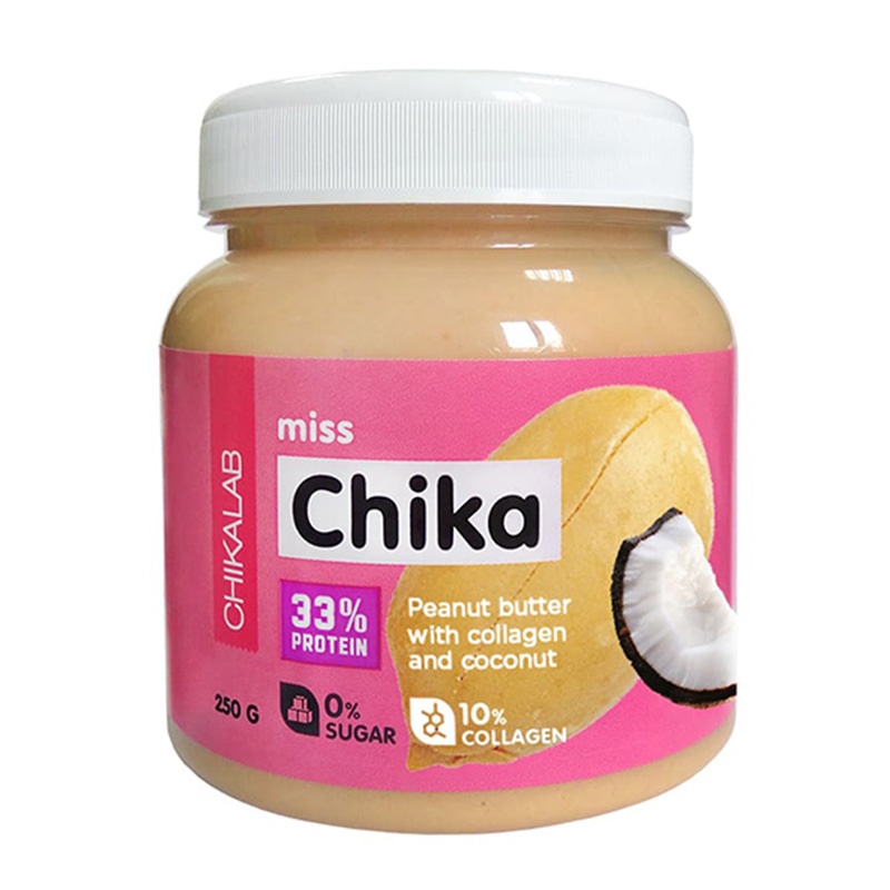 ChikaLab Miss Chika Peanut Butter with Coconut 250 G