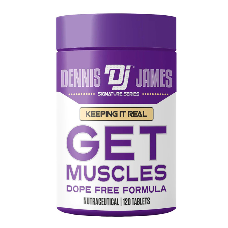 Dennis James Signature Series Get Muscles 120 Tablets