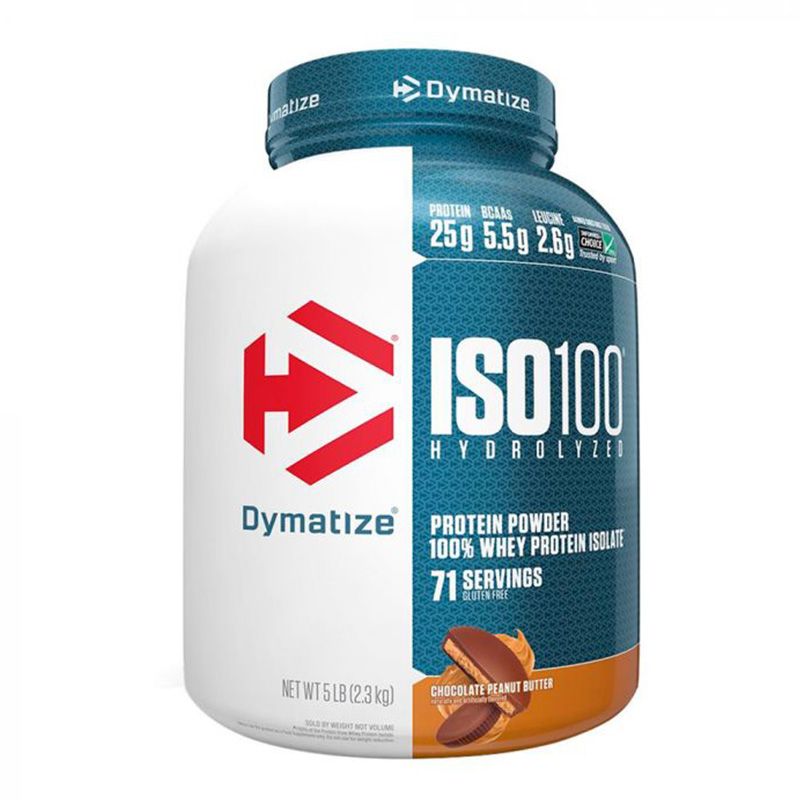Dymatize ISO 100 Protein 5 lbs - Chocolate Peanut Butter