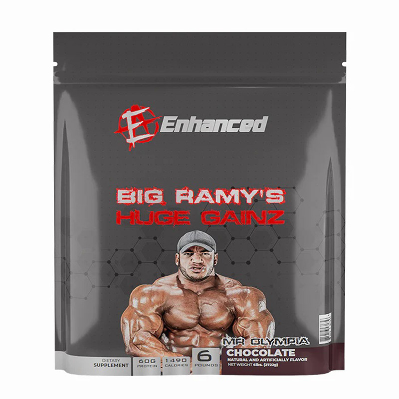 Enhanced Big Ramy Huge Gainz 6 lbs Chocolate Mass Gainer