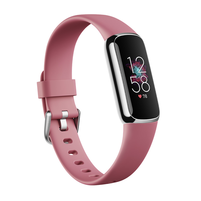Fitbit Luxe Fitness And Wellness Tracker - Platinum/Orchid