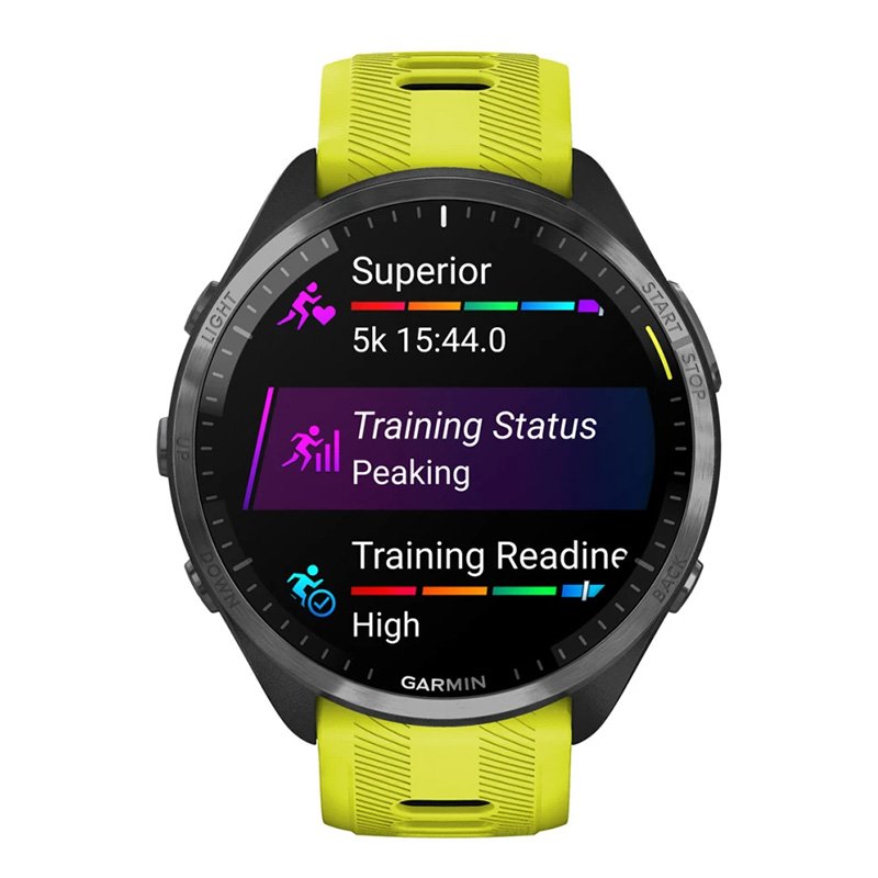 Buy Garmin Forerunner 965 Carbon Grey DLC Titanium Bezel with Black