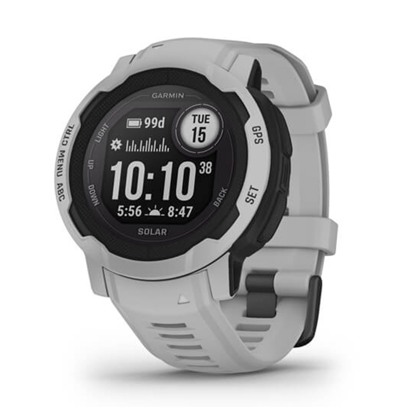 Garmin Instinct 2 Solar Standard Edition Mist Grey 45 MM Watch