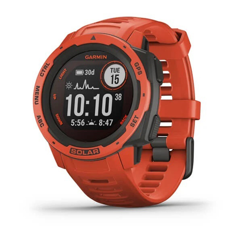 Garmin Instinct Solar Flame Red Color