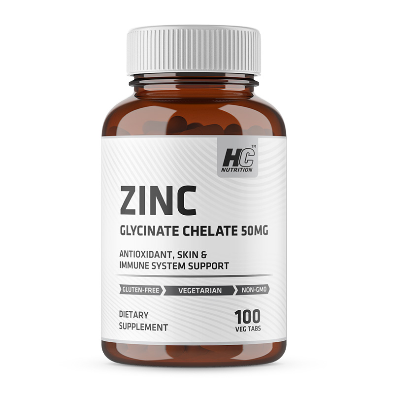 HC Nutrition Zinc 50 mg 100 Tablets