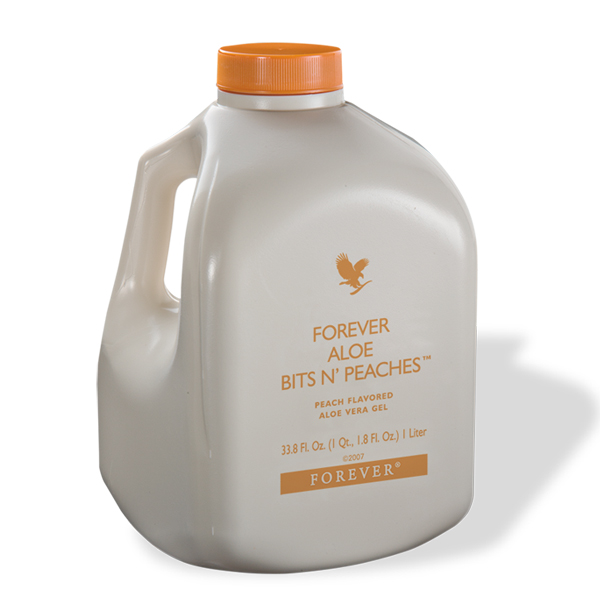 Healthy Forever Aloe Bits 'N Peaches Drink in Dubai