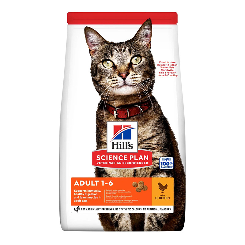 Hills Science Plan Adult Cat Food with Chicken 10 Kg