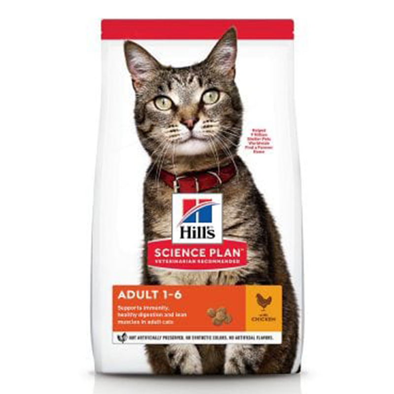 Hills Science Plan Adult Cat Food with Chicken 15 Kg