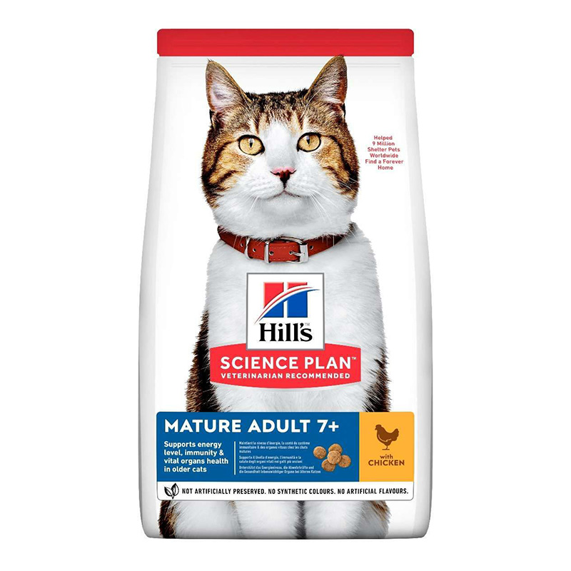 Hills Science Plan Mature Adult 7+ Cat Food With Chicken 1.5 Kg